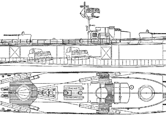 Корабль FGS Typ 140 Jaguar class [Fast Attack Boat] - чертежи, габариты, рисунки